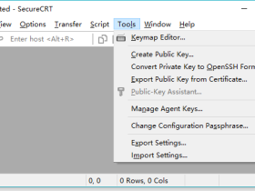 SecureCRT开启Home,End,Insert,Delete键的方法