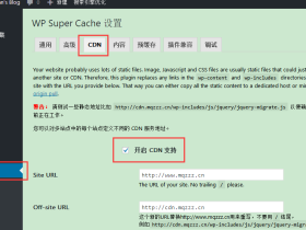 使用Super Cache把wordpress静态资源文件部署到七牛云CDN