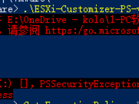 windows powershell报错「无法加载文件 **,因为在此系统上禁止运行脚本」问题的解决方案