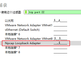 wireshark抓取windows本地环回地址(127.0.0.1)的办法