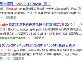nginx隐藏版本号及修改软件名