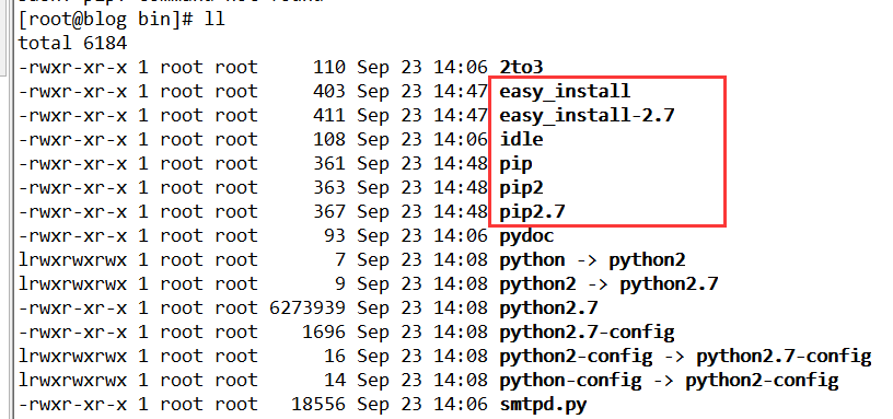 Linux安装python2.7、pip和setuptools-图片6