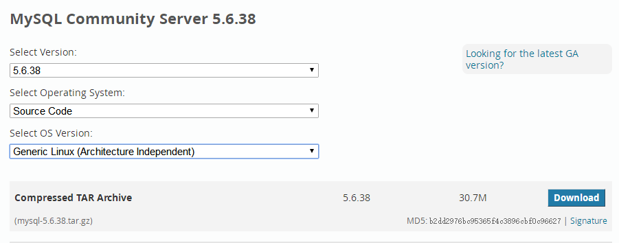 Linux源码安装mysql 5.6