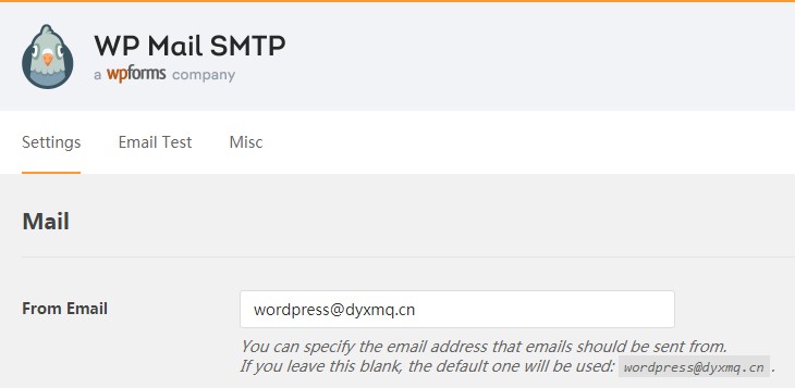 wordpress使用WP Mail SMTP插件发送系统邮件