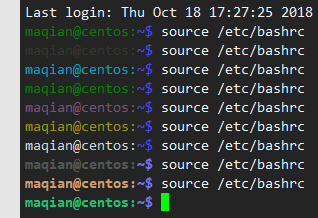 CentOS终端prompt颜色设置